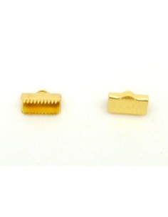 Embout griffe10mm  serre ruban, lacet, fil cordon 10mm... 2