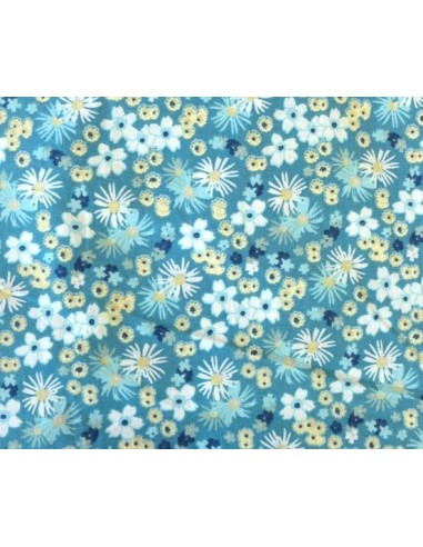 Tissu à fleurs en coton pour habit pas cher