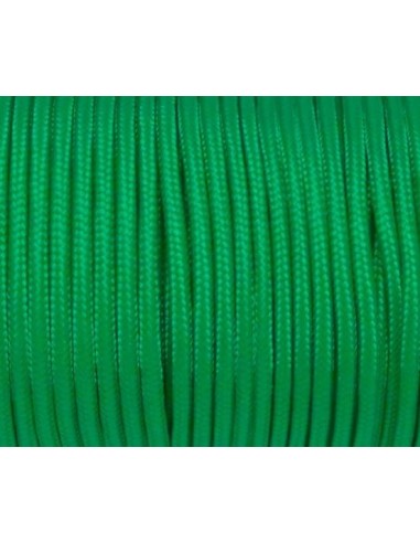 Cordon paracorde 3mm uni vert vif 