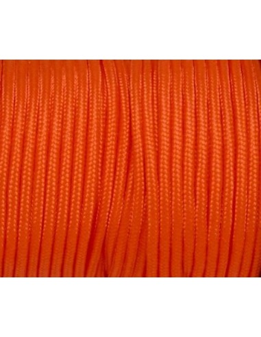 Paracorde 3mm orange vif pour cordon de survie