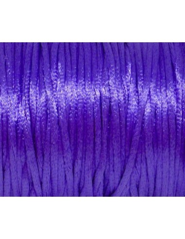 Ficelle chinoise 1mm violet indigo