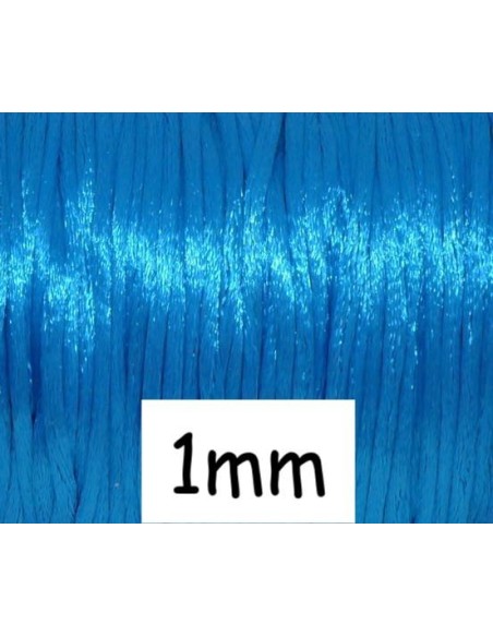 Queue de rat 1mm bleu turquoise lumineux