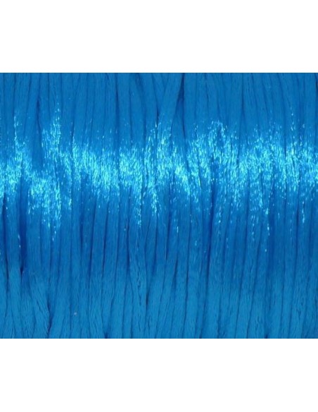 Ficelle chinoise 1mm bleu turquoise lumineux