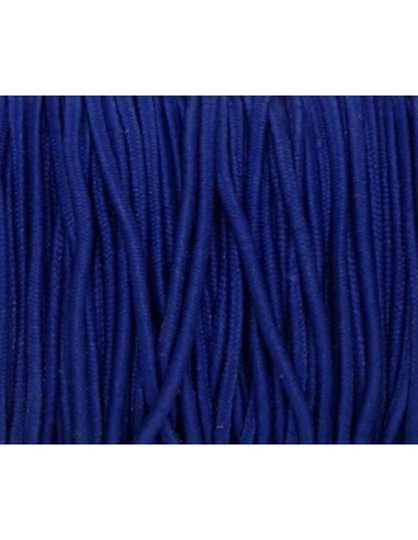Elastique rond 1,5mm bleu nuit pour masque