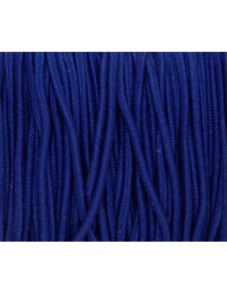 Elastique rond 1,5mm bleu nuit pour masque
