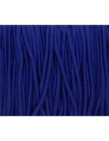 Elastique rond 1,5mm bleu nuit pour couture