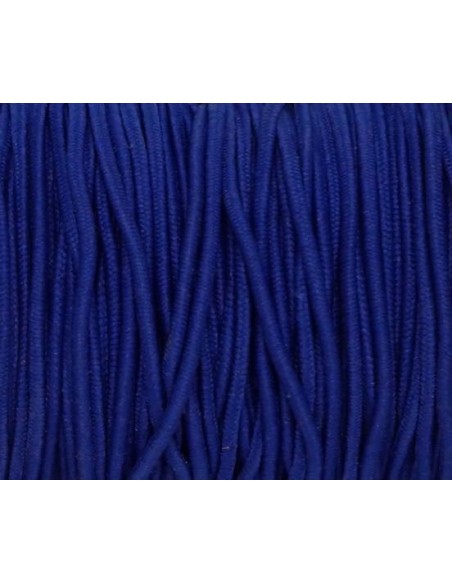 Elastique rond 1,5mm bleu nuit pour couture