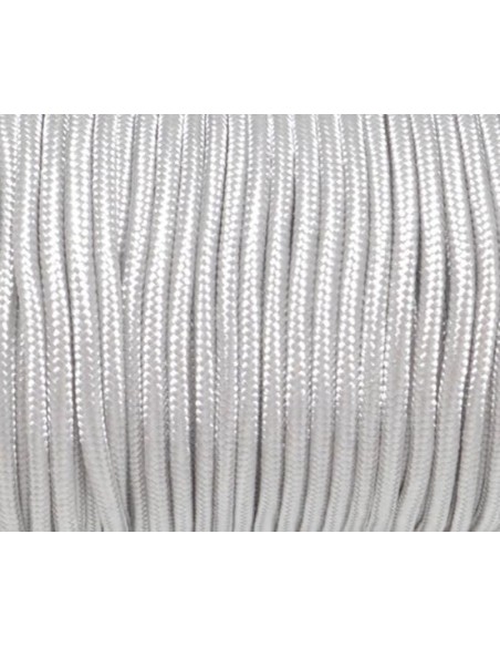 Corde gris perle 3mm pour bracelet marin