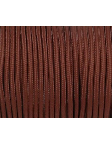 Cordelette marron 3mm pas chère