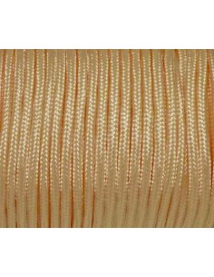 Cordon paracorde 3mm orange pastel 2