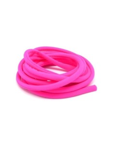 lycra élastique 5mm style spaghetti rose fluo pour masque