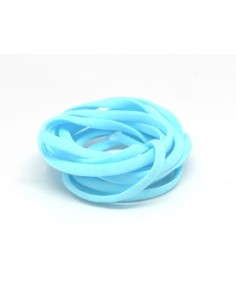 Cordon élastique 4mm bleu ciel