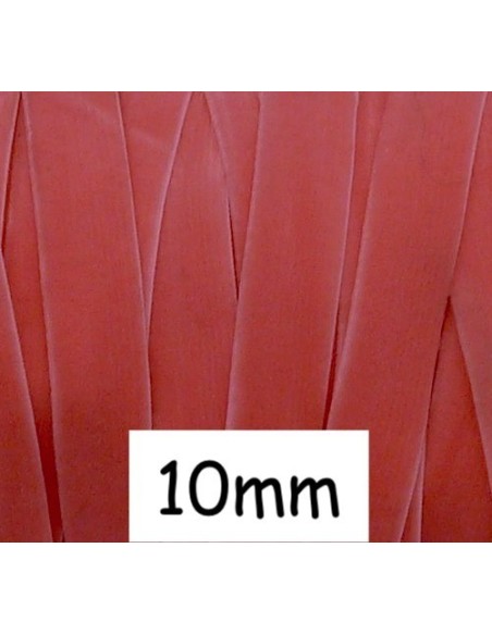 Ruban élastique 10mm rose poudré