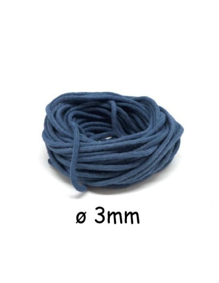 Cordon coton pour miroir tissé, macramé