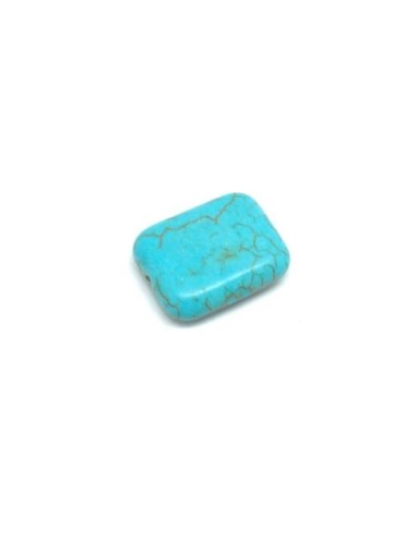 perles rectangle imitation turquoise pour création DIY
