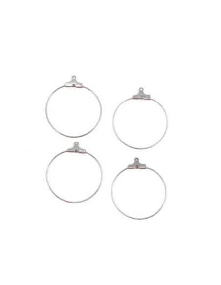 Créole argenté à customiser