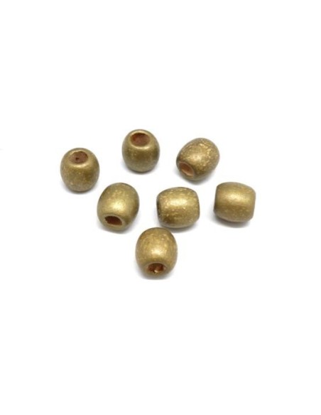 Apprêts pour bijoux: 10 perles intercallaires poussières d'étoiles 10mm  couleur OR P226
