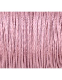 Fil de jade 0,8mm vieux rose  clair - Bracelet WRAP - SHAMBALLA 2