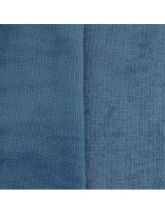 Tissus éponge de bambou bleu jeans pour lingerie démaquillante 2