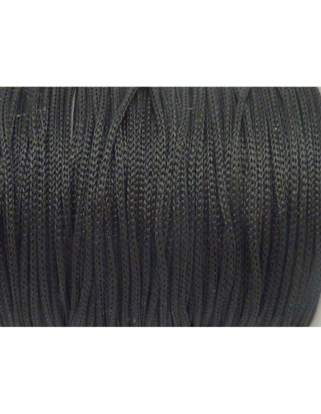 Cordon pour création bijoux noir 0,7mm