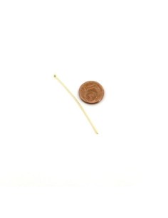 tige métalliques clous à bille 5cm en métal doré acier inoxydable 2