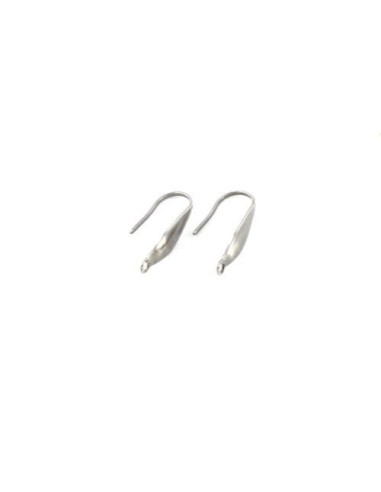 Support boucles d'oreilles crochet an acier inox pas chère