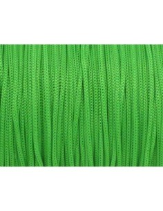 3m Fil polyester, nylon tressé 0,7mm vert 0,7mm brillant,...