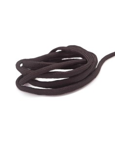 paracorde marron café cordon nylon tressé 4,5mm x 2mm - 7 fils - corde nylon gainé