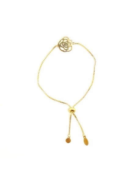 Bracelet réglable avec perle connecteur