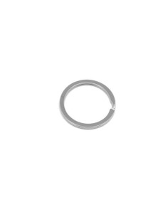 Anneau porte clé argenté 25mm - Anneau double argenté pour sac, porte clef 2