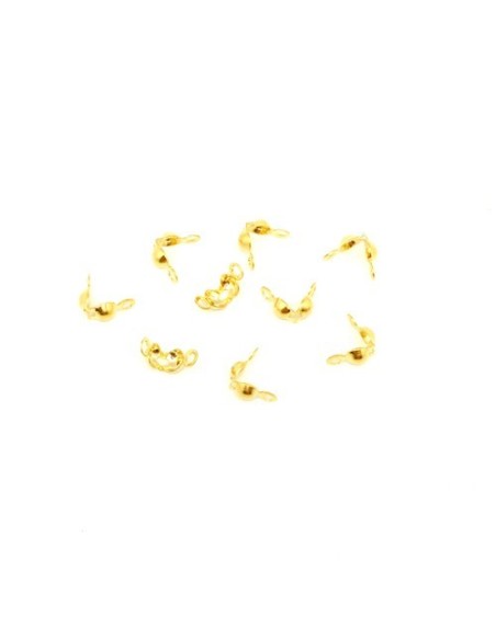 Cache noeud doré pour bijoux