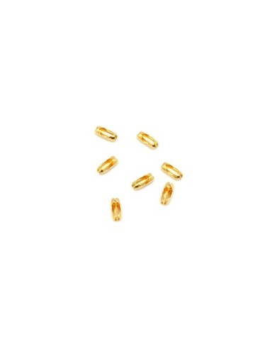 Attache doré pour chaine bille 3mm