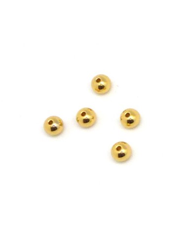 Perle ronde en acier inoxydable pour bijoux 6mm