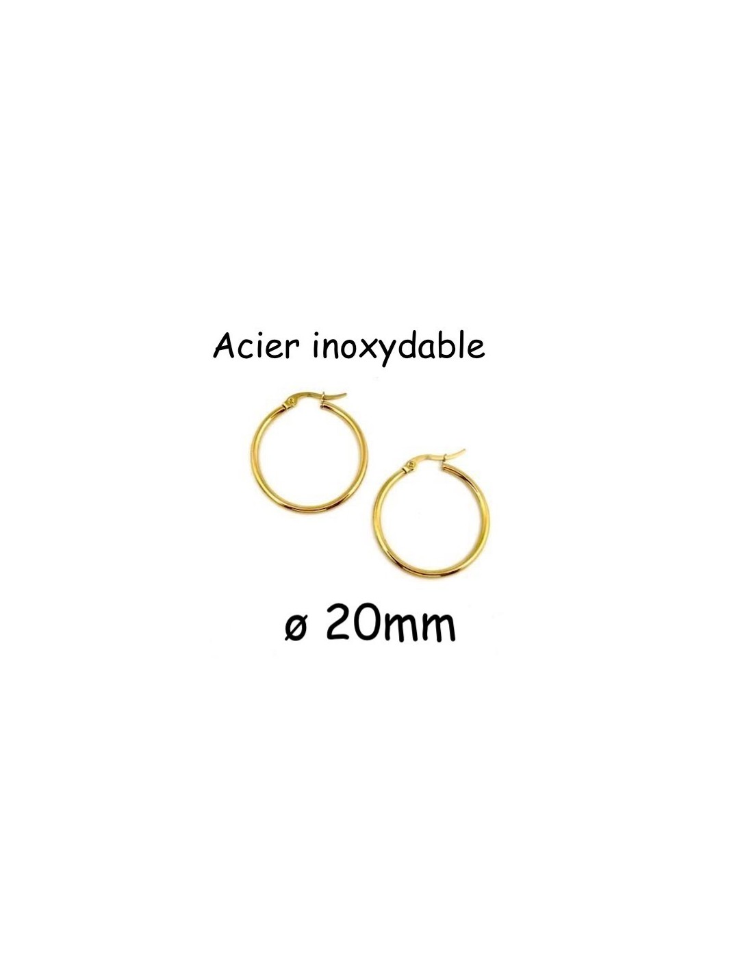 Plateaux Bagues Ajustables Inox Doré - Lot De 10 - Pour Création Bijoux DIY, Bricolage