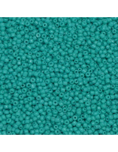 Mini Perle de rocaille bleu turquoise 2,5mm Mini Perle de rocaille bleu turquoise 2,5mm