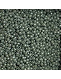 Rocaille fine vert céladon nacré 2mm pas chère - perle fine 2