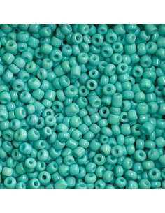 Perle rocaille turquoise ronde 2mm pour création DIY 2