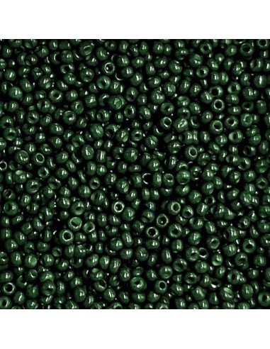 Rocaille 3mm vert foncé pas chère