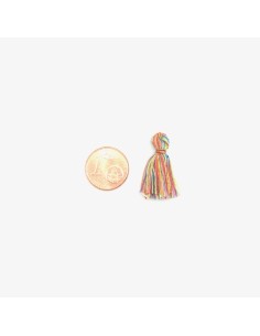 Lot de 5 pompons multicolore pour vos créations DIY 2