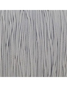 Fil élastique 1mm gris clair 2