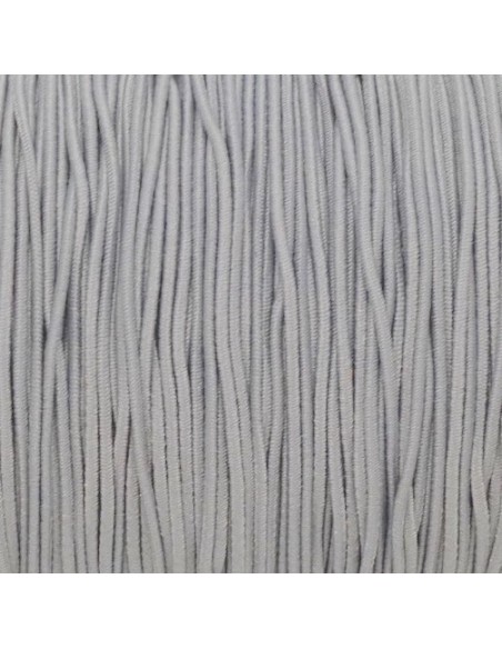 Fil élastique gris clair pour bracelet 1mm