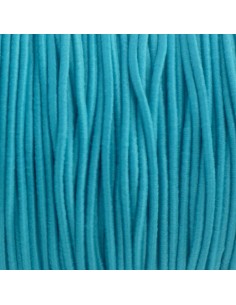 Elastique bleu turquoise pour bracelet 2