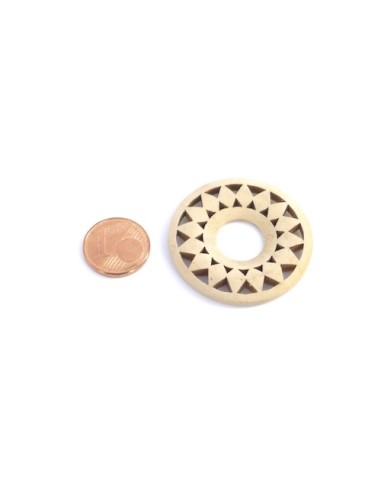 Estampe soleil pour création DIY en bois