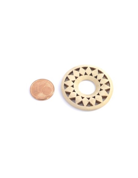 Estampe soleil pour création DIY en bois