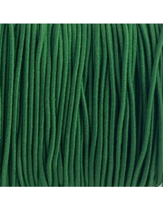 Fil élastique 1mm pour bijoux vert herbe 2