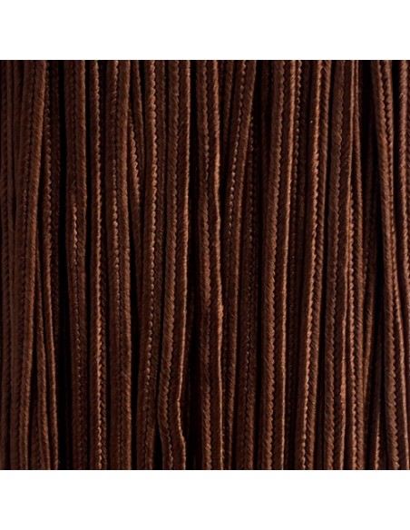 Ruban soutache marron châtaigne