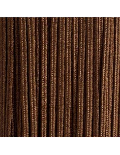 Galon soutache marron noisette métallisé pour création DIY