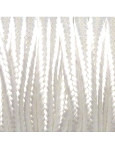 Ruban soutache blanc pour création DIY