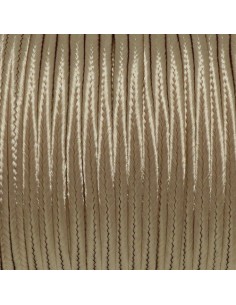 3m Galon Soutache, plat 3mm couleur sable