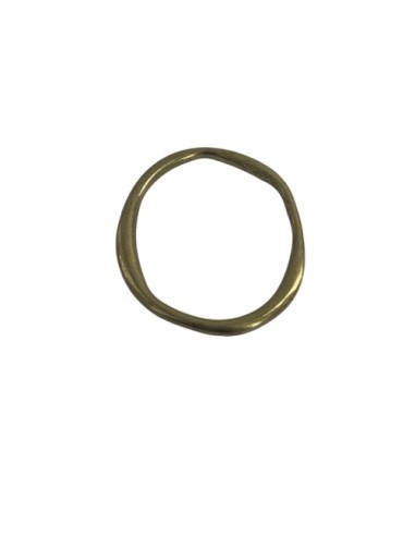 Grand Intercalaire rond bronze pour création DIY